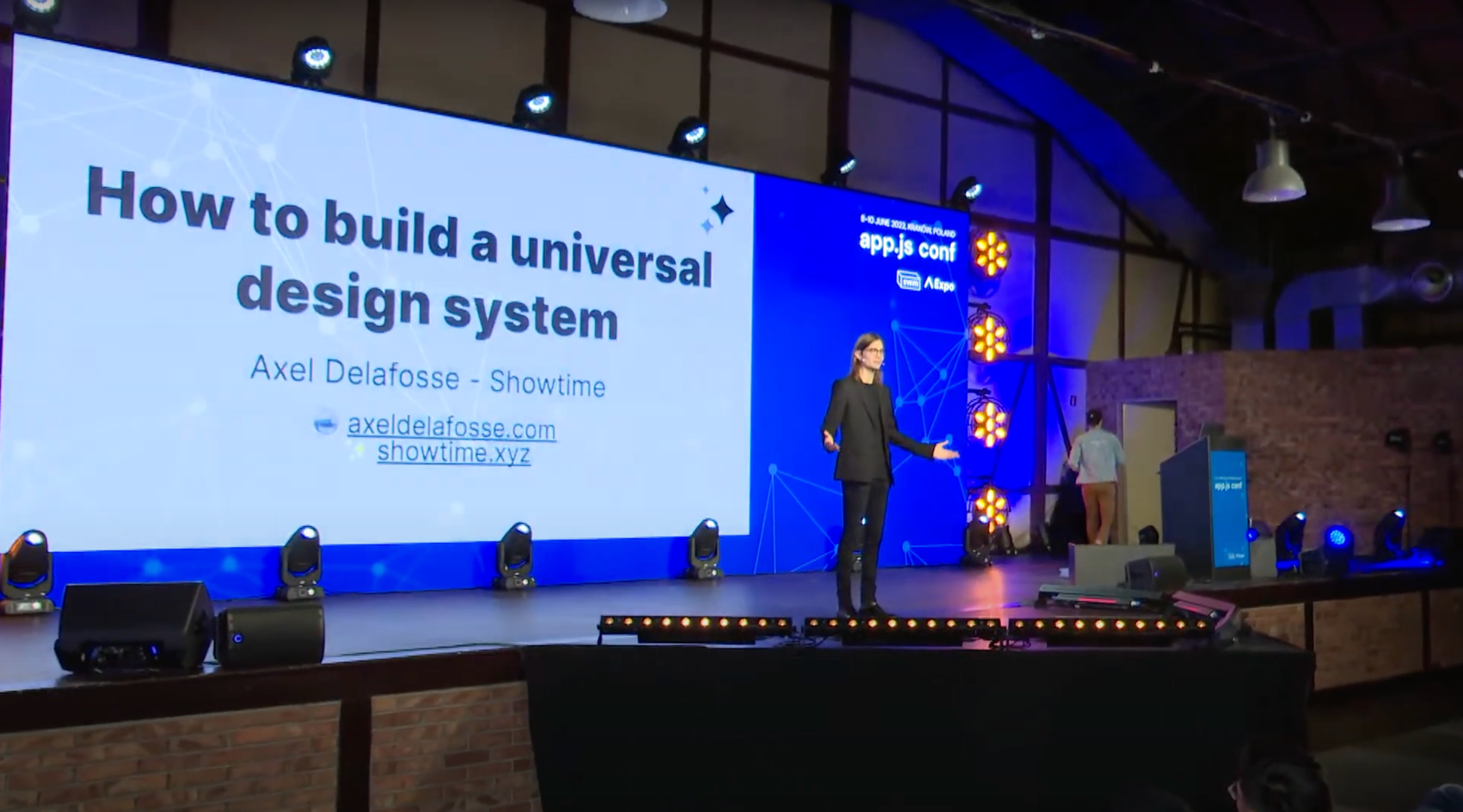 How to build a universal design system, Axel Delafosse at App.js.